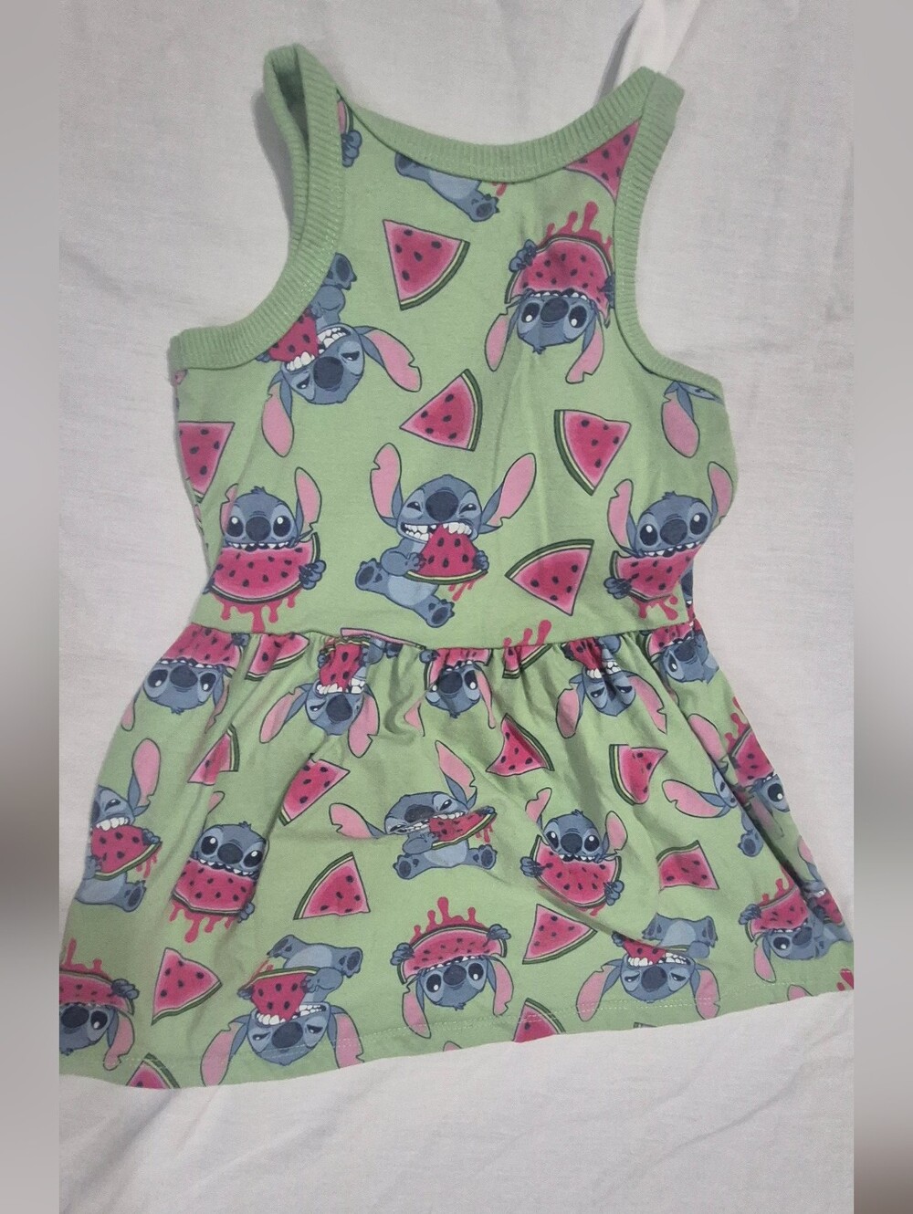 Girls XS 4/5 Summer  Dress Stitch Watermelon Design